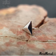 Accessoire Tetra en or blanc 18 carats Neometal - Threadless