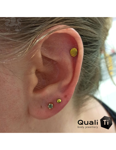 Accessoire QualiTi Coquillage en titane - pour 1 ou 1.2 mm