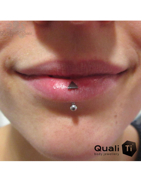 Triangle QualiTi en titane, pour 1 ou 1.2 mm