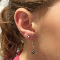 Paire de triquetra en acier chirurgical 316L 2