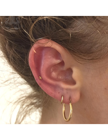 Accessoire en or jaune 18 carats Threadless