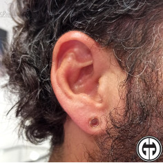 Paire de tunnels Gorilla Glass 2