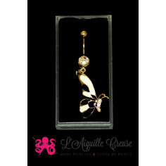 Papillon plaqué or 2