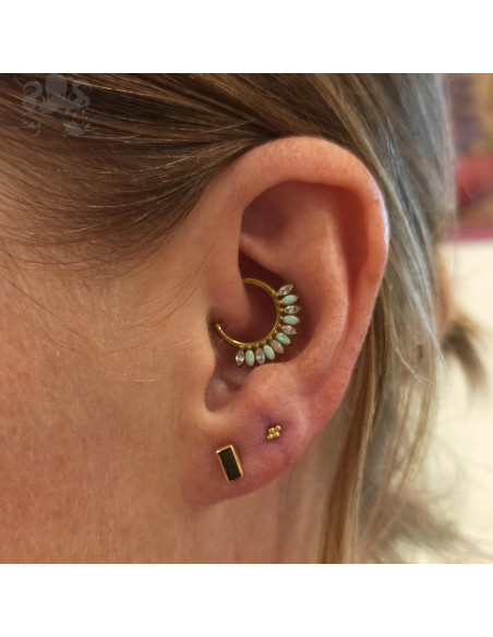 Accessoire en or jaune 18 carats Threadless