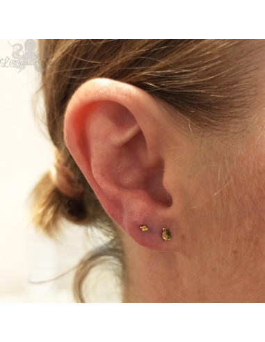 Accessoire en or jaune 18 carats Threadless