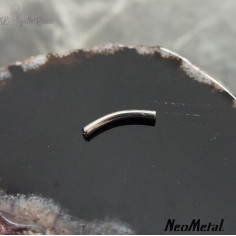 Micro banane threadless Neometal, en titane 2