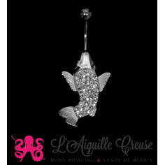 Carpe Koï en argent. 2