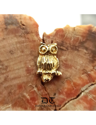 Accessoire 'Owl' Danila Tarcinale en or jaune 18 carats - pour 1.2 mm