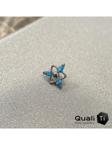 Accessoire QualiTi en titane & zircons - pour 1 ou 1.2 mm