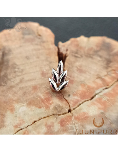 Fernanda Threadless Junipurr en or blanc 14 carats