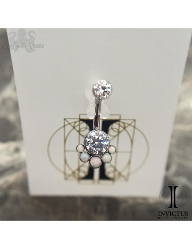 Bijou de nombril Invictus en Titane implantable