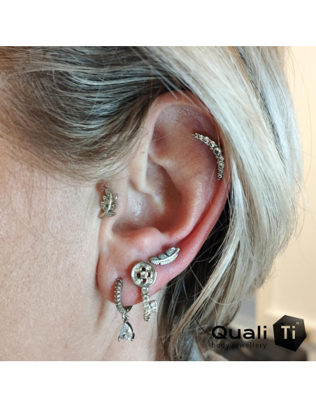 Accessoire QualiTi Plume en titane - pour 1 ou 1.2 mm