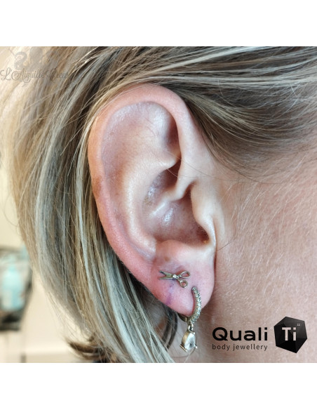 Ciseaux QualiTi en titane & zircon - pour 1 ou 1.2 mm