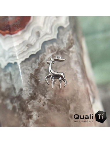 Cerf QualiTi en titane , pour 1 ou 1.2 mm