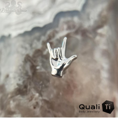 'I love you' QualiTi en titane , pour 1 ou 1.2 mm