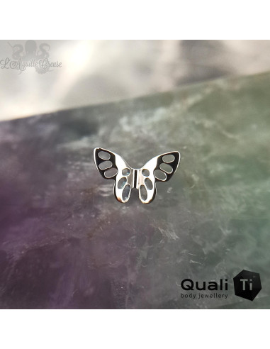 Papillon QualiTi en titane , pour 1 ou 1.2 mm