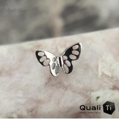 Papillon QualiTi en titane , pour 1 ou 1.2 mm 2