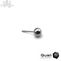 Bille en titane Threadless - QualiTi