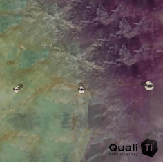 Bille en titane Threadless - QualiTi 2