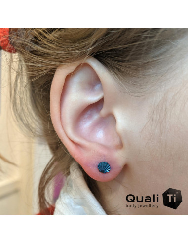 Accessoire QualiTi Coquillage en titane - pour 1 ou 1.2 mm