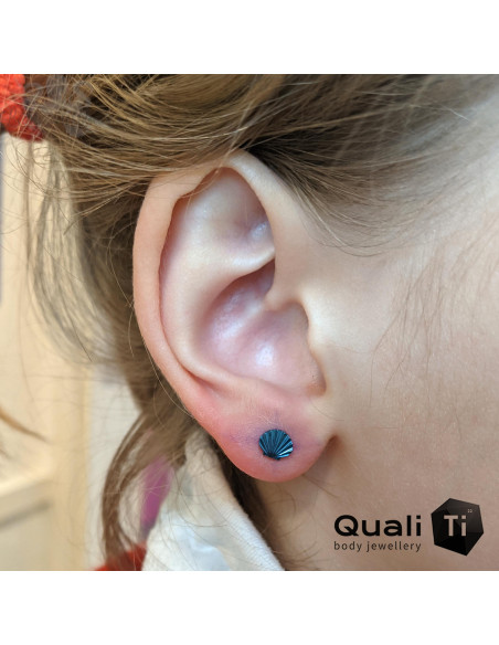 Accessoire QualiTi Coquillage en titane - pour 1 ou 1.2 mm