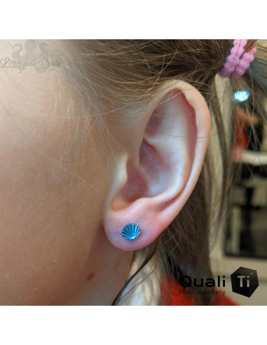 Accessoire QualiTi Coquillage en titane - pour 1 ou 1.2 mm