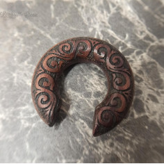 Anneau en bois de Narra