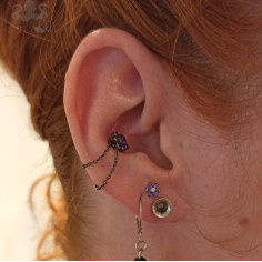 Tunnel en acier chirurgical