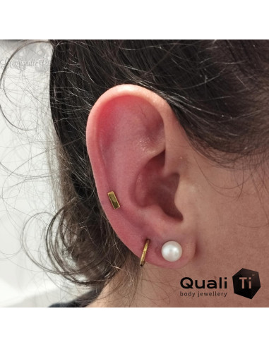 Accessoire QualiTi Rectangle en titane - pour 1 ou 1.2 mm