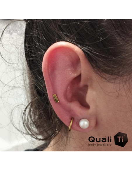 Accessoire QualiTi Rectangle en titane - pour 1 ou 1.2 mm