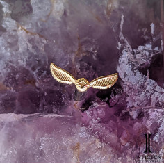 Vif d'or en or 14 carats  Threadless - Invictus 2