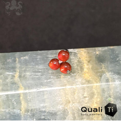Trio de Cornaline QualiTi en titane - pour 1.2 mm 2