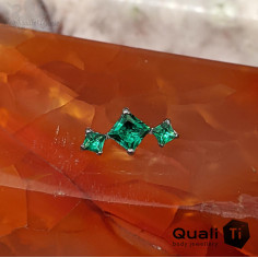 Cluster QualiTi en titane et zircons premiums, pour 1 ou 1.2 mm