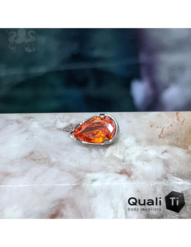 Goutte de zircon QualiTi en titane- pour 1 ou 1.2 mm