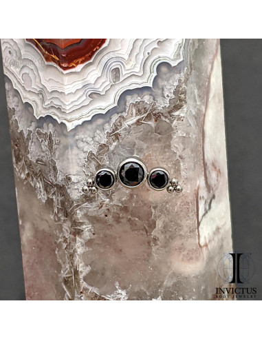 Cluster de zircons Invictus en titane - pour 1.2 mm