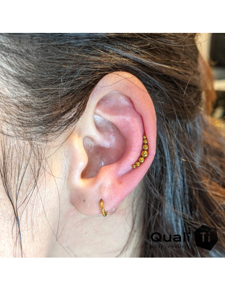 Accessoire 'Hepta' QualiTi en titane - pour 1 ou 1.2 mm