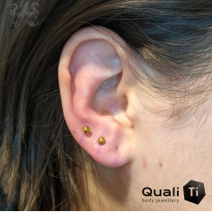 Bille QualiTi en titane, pour 1.2 mm 2