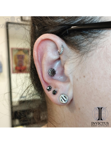 Mandala Invictus en titane - pour 1.2 mm