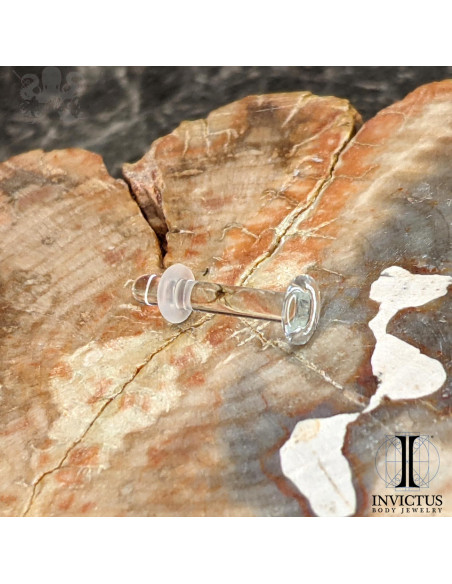 Retainer en verre pour examen médicaux