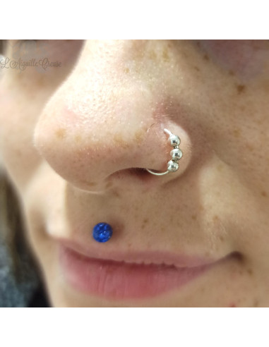 Anneau de narine en argent 925