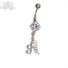 Bijou de nombril lettre 2