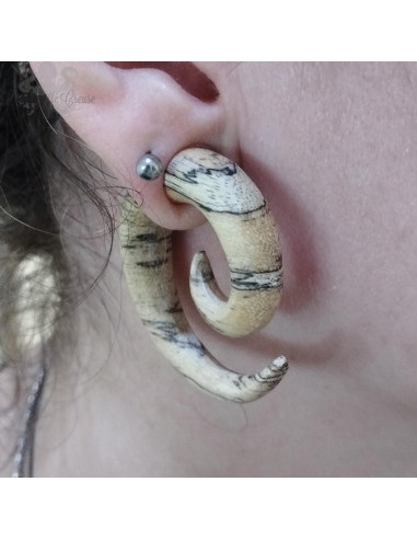 Spirale en bois de Tamarin