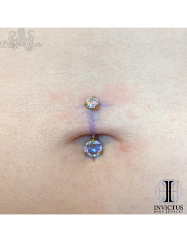 Bijou de nombril Invictus en Titane implantable MINI