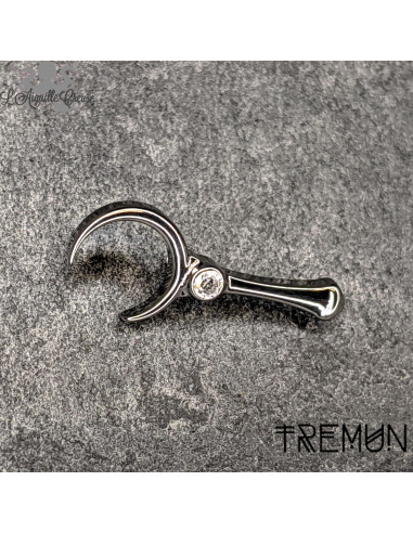 'Moon Scepter' Tremun en titane , pour 1 ou 1.2 mm
