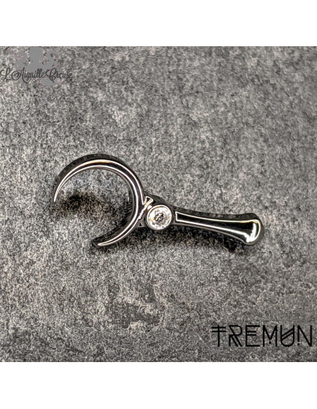 'Moon Scepter' Tremun en titane , pour 1 ou 1.2 mm