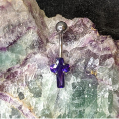 Bijou de nombril croix
