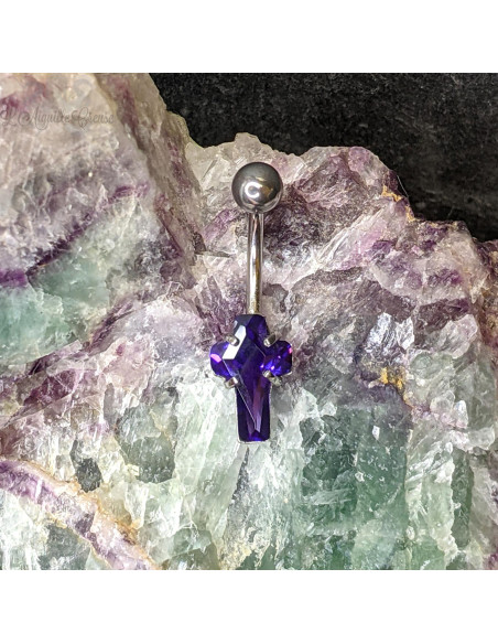 Bijou de nombril croix