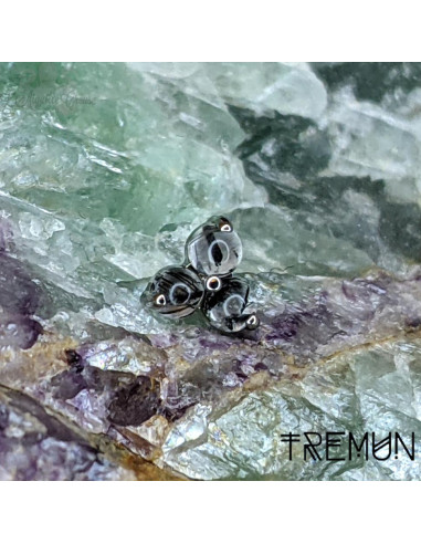 Trinity Tremun en titane & pierres fines , pour 1 ou 1.2 mm