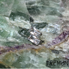 'Doble' Tremun en titane & zircons , pour 1 ou 1.2 mm 2