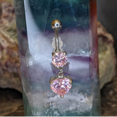 Bijou de nombril coeur 2